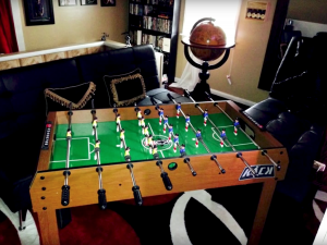 foosball table assembly service