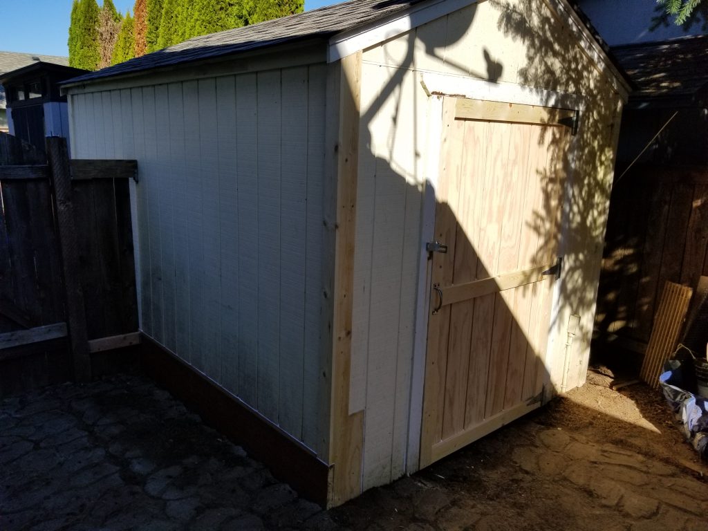 Tool Shed Door Replacement Services Hedgehog Home Services, LLC
