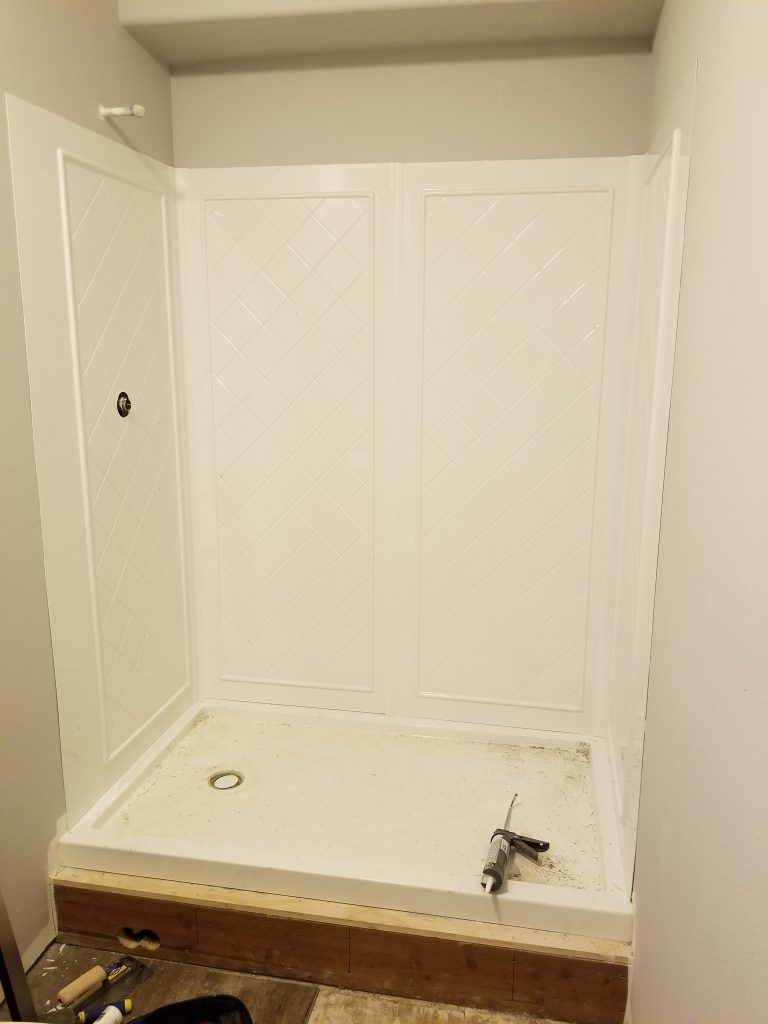Shower Stall Installation Service Hedgehog Home Services, LLC