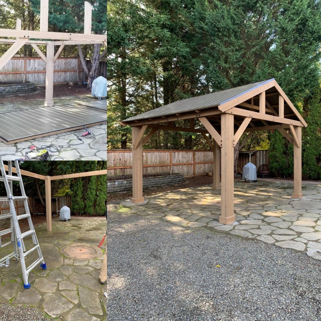 Gazebo Assembly and Installation Hedgehog Home Services, LLC