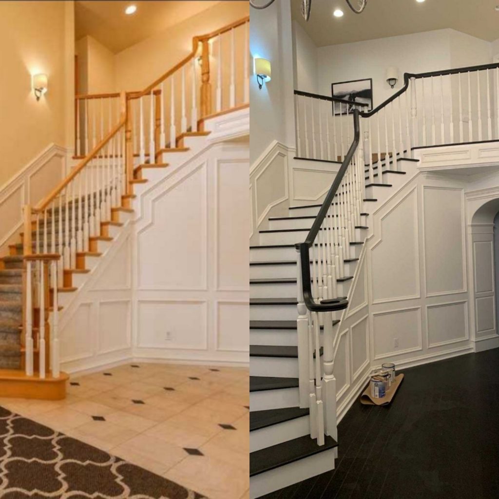 Install and finish banisters - Hedgehog Home Services, LLC